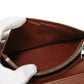 LOUIS VUITTON Long Wallet Purse M61195 Cuir Ombre Leather Akajou Cuir Ombre Portefeuille Braza