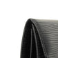 LOUIS VUITTON Coin case M63412 Epi Leather x grain leather Noir Epi Porto Monet Simple