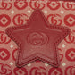GUCCI Sling bag 502095 FABBD 6479 Cotton canvas x calf leather Red GG Web Cotton Unused Chilled license Star Interlocking G Waist Pouch Kids Used Authentic