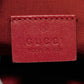 GUCCI Sling bag 502095 FABBD 6479 Cotton canvas x calf leather Red GG Web Cotton Unused Chilled license Star Interlocking G Waist Pouch Kids Used Authentic
