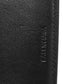 BALENCIAGA Bifold Wallet 655683 1ROP3 1000 Calfskin (crocodile embossed) black Croc Calfskin Card Case Billfold New logo Cash Bar Tikal Wallet mens Used Authentic