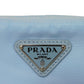 PRADA Clutch bag 1ND339 R067 F0076 recycled polyamide Light blue Current nylon pastel RFID in good condition Triangle logo Micro Re-Nylon Pouch unisex(Unisex) Used Authentic