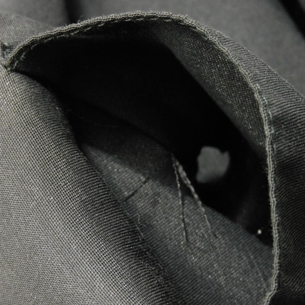 GUCCI Tote Bag 189669 GG canvas x calf leather (embossed) black Logo embossing GG canvas tote