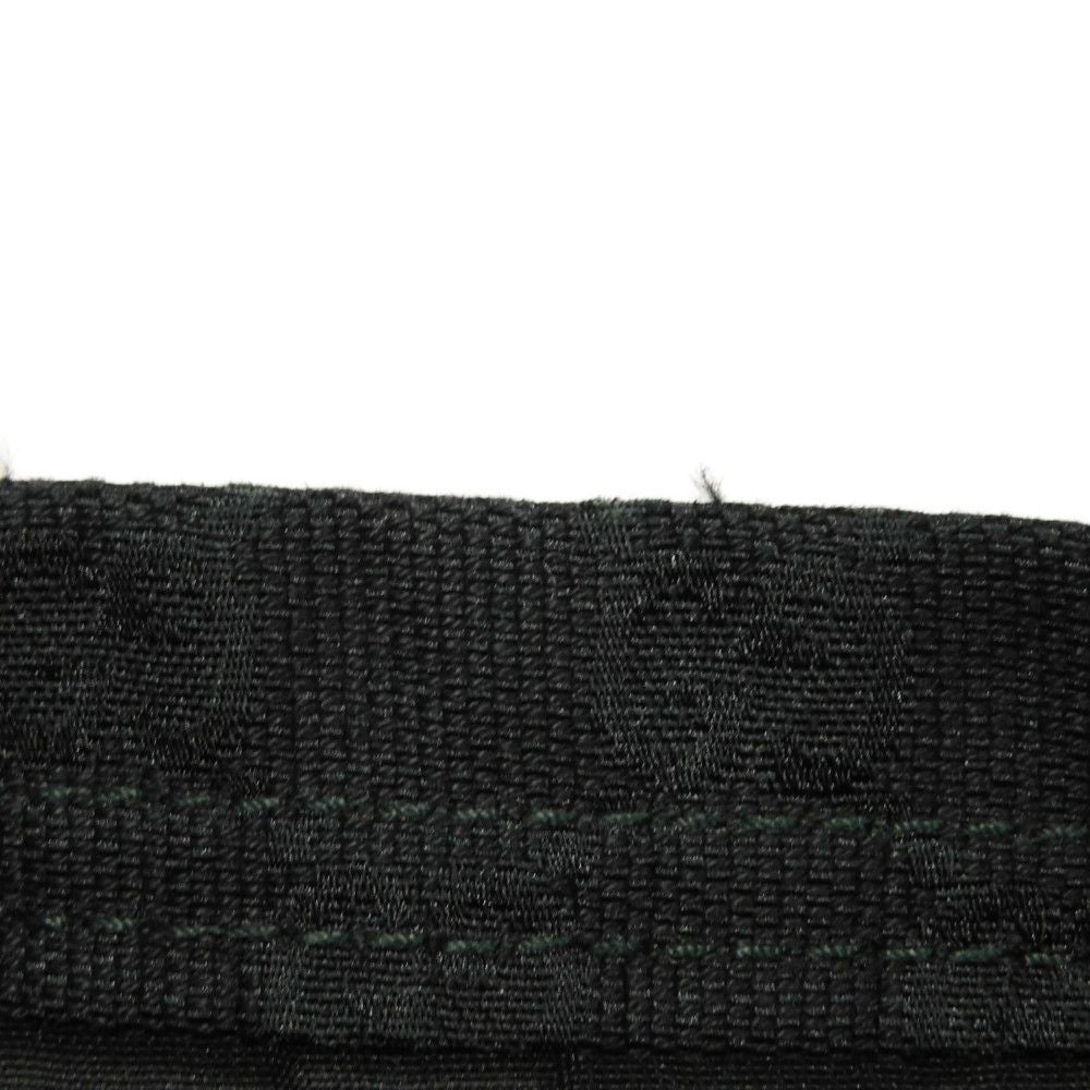 GUCCI Tote Bag 189669 GG canvas x calf leather (embossed) black Logo embossing GG canvas tote