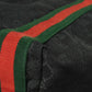 GUCCI Tote Bag 189669 GG canvas x calf leather (embossed) black Logo embossing GG canvas tote