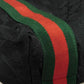 GUCCI Tote Bag 189669 GG canvas x calf leather (embossed) black Logo embossing GG canvas tote
