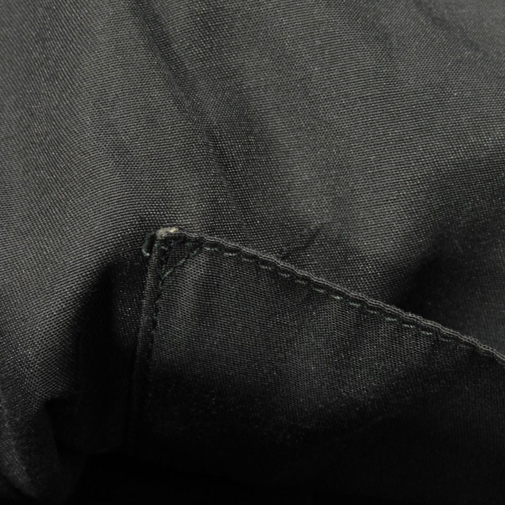 GUCCI Tote Bag 189669 GG canvas x calf leather (embossed) black Logo embossing GG canvas tote
