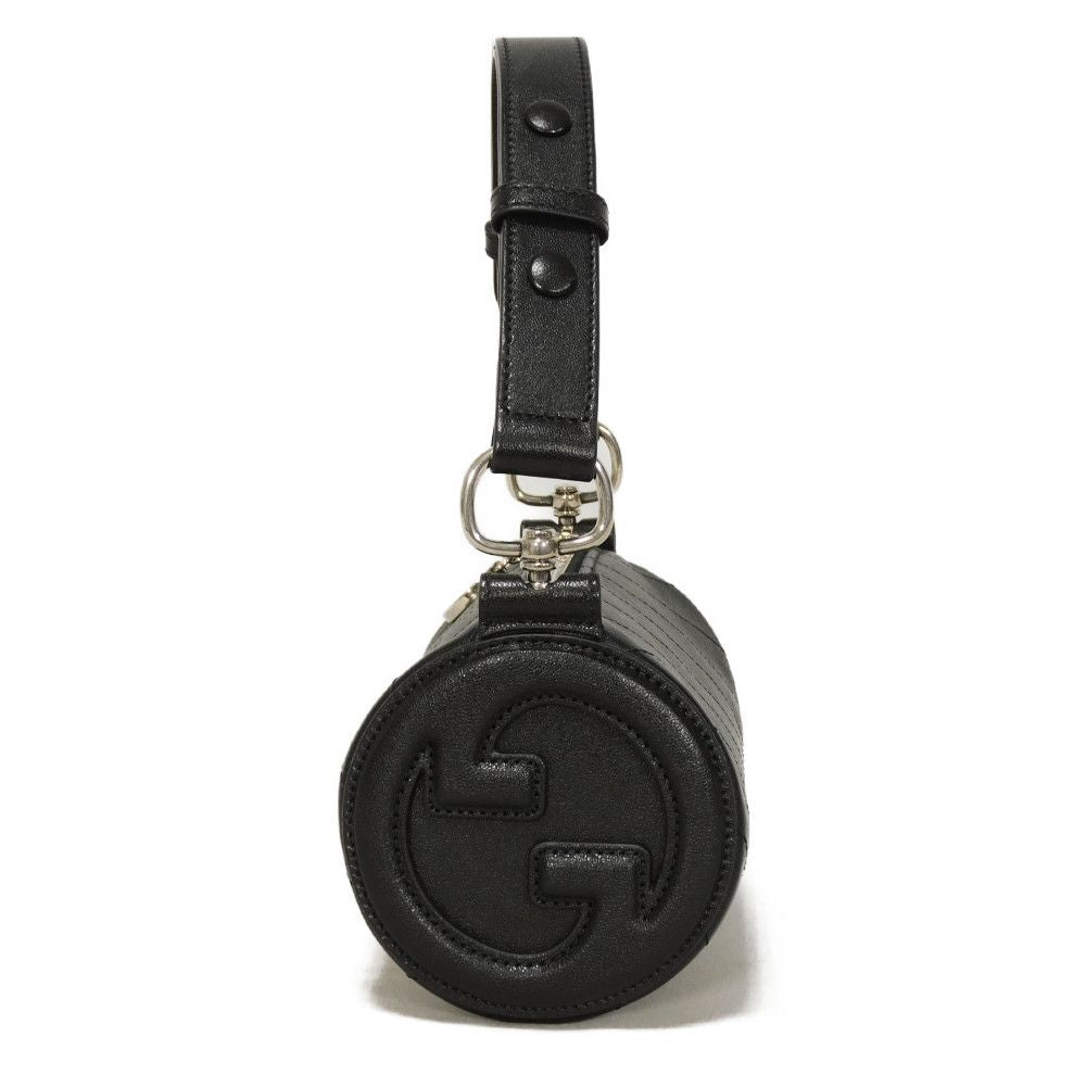 GUCCI Shoulder Bag 760170 AACPY 1000 Calf leather black Interlocking G Blondie Mini Bag