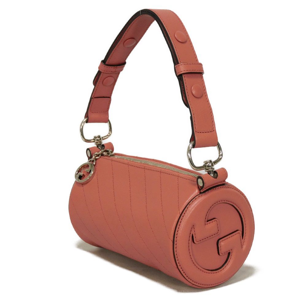 GUCCI Shoulder Bag 760170 AACPY 6701 Calf leather pink Interlocking G Blondie Mini Bag