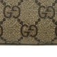 GUCCI Long Wallet Purse 701060 U2VAG 8679 GG Supreme canvas (polyurethane finish) x calf leather beige GG Supreme Bananya Zip Around Wallet