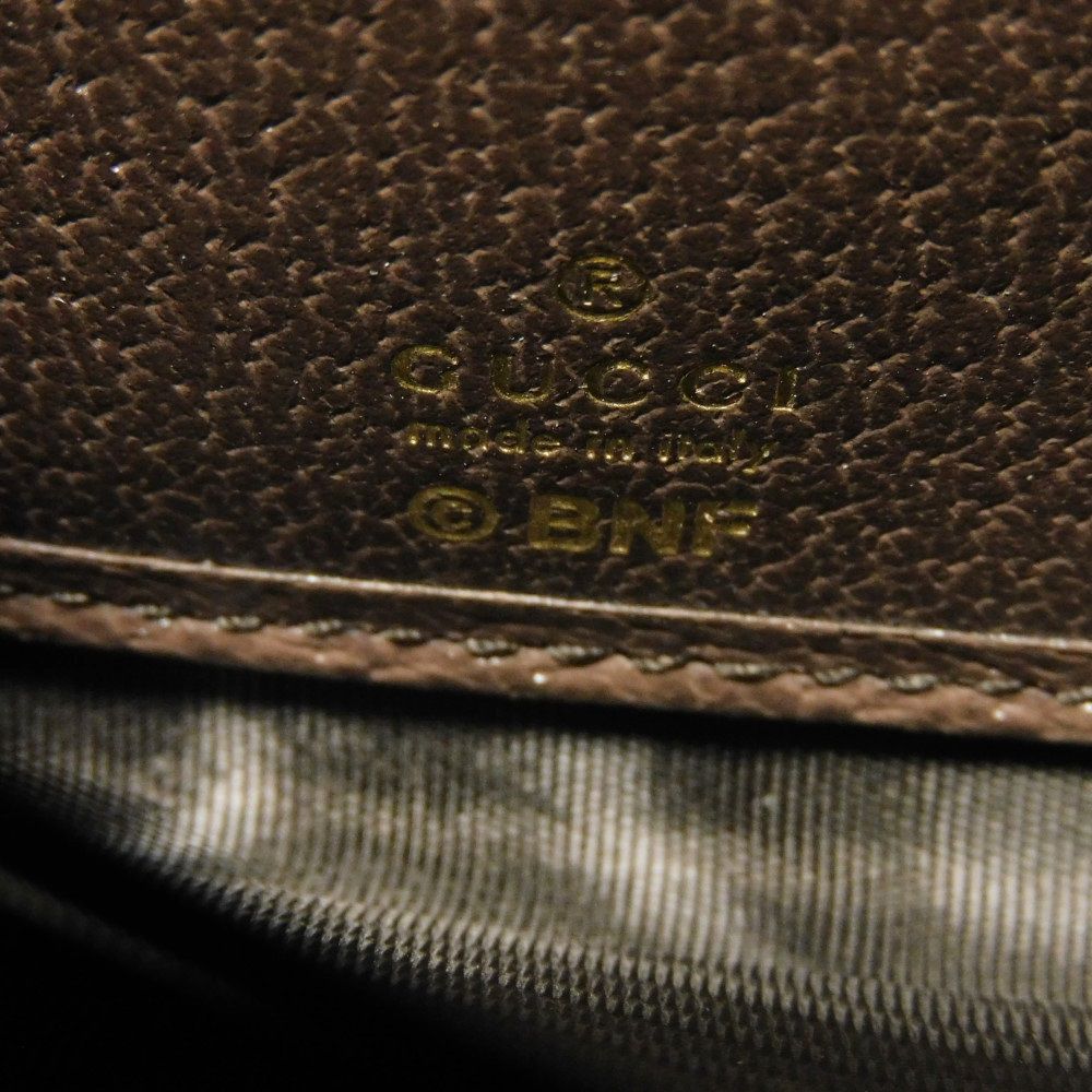 GUCCI Long Wallet Purse 701060 U2VAG 8679 GG Supreme canvas (polyurethane finish) x calf leather beige GG Supreme Bananya Zip Around Wallet