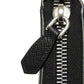 PRADA Long Wallet Purse Safiano leather (stamped) Nero logo Saffiano Robot Zip-Around Wallet