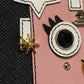 PRADA Long Wallet Purse Safiano leather (stamped) Nero logo Saffiano Robot Zip-Around Wallet