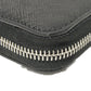 PRADA Long Wallet Purse Safiano leather (stamped) Nero logo Saffiano Robot Zip-Around Wallet