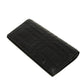 BURBERRY Long Wallet Purse 8054850 Smooth Calfskin Leather black Logo foil stamping Embossed Check Continental Wallet