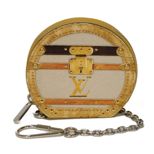 LOUIS VUITTON Coin case M52747 Transformed canvas beige Transformed Trompe-l'oeil Micro Bowat Chapo