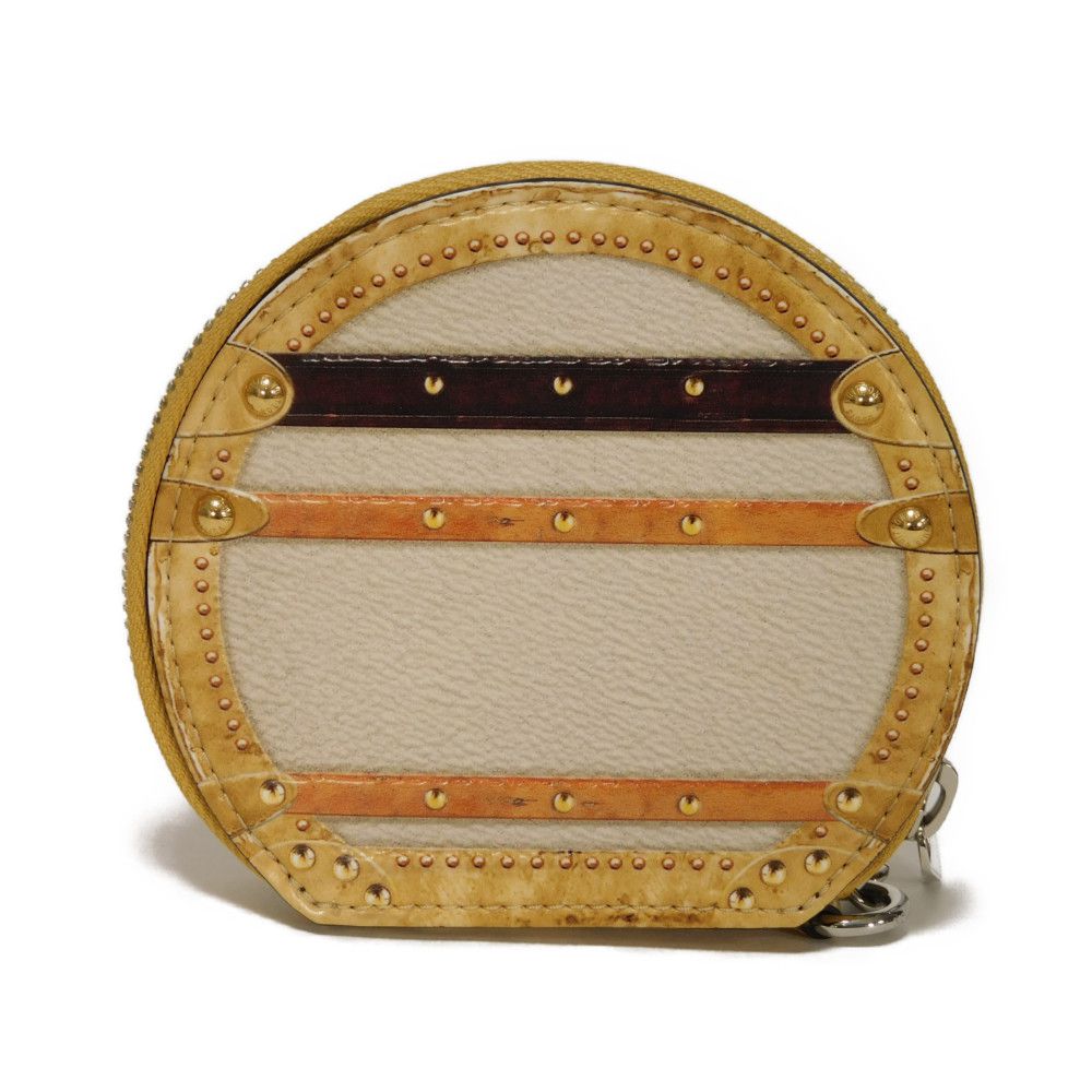 LOUIS VUITTON Coin case M52747 Transformed canvas beige Transformed Trompe-l'oeil Micro Bowat Chapo