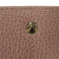 GUCCI Shoulder Bag 368231 Calf leather (embossed) Soft pink Logo foil stamping Swing Shoulder Wallet