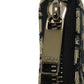 Dior Coin case 2ESCP050YSE_H27E Jacquard canvas x smooth calf leather Beige x black x navy Oblique jacquard Zip Small