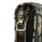 Dior Coin case 2ESCP050YSE_H27E Jacquard canvas x smooth calf leather Beige x black x navy Oblique jacquard Zip Small