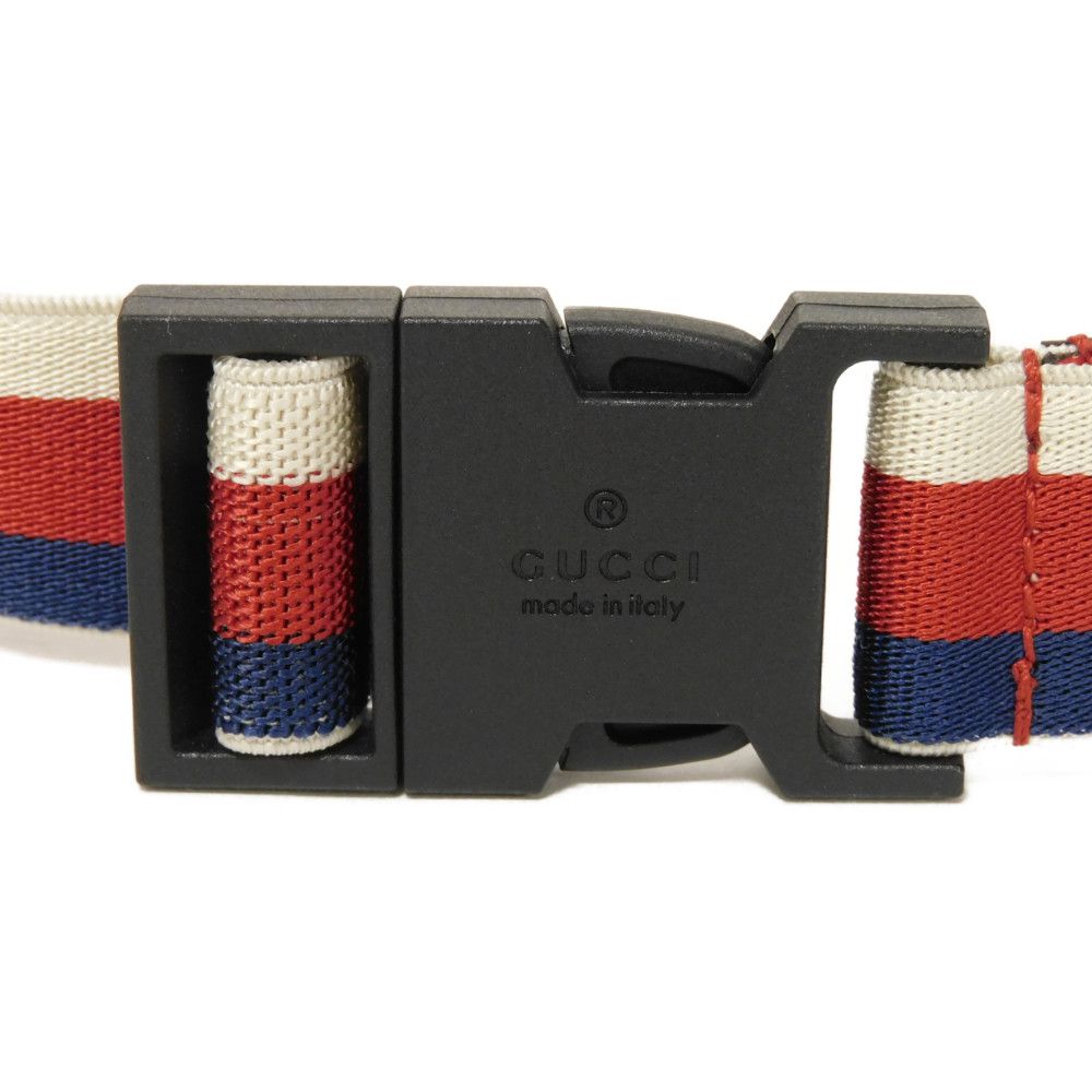 GUCCI Sling bag 502330 GG Supreme canvas (Higuchi Yuko print) x calf leather beige Yuko Higuchi Children's GG Supreme Round Mini Waist Pouch