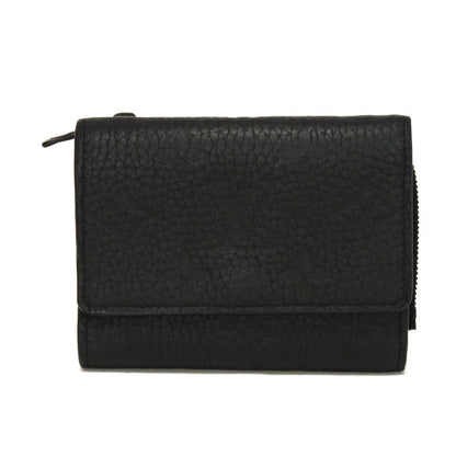 LOUIS VUITTON Tri-fold wallet M82556 Taurillon Clemence leather (monogram embossed) Noir Monogram Taurillon Clemence Portefeuille Pilot