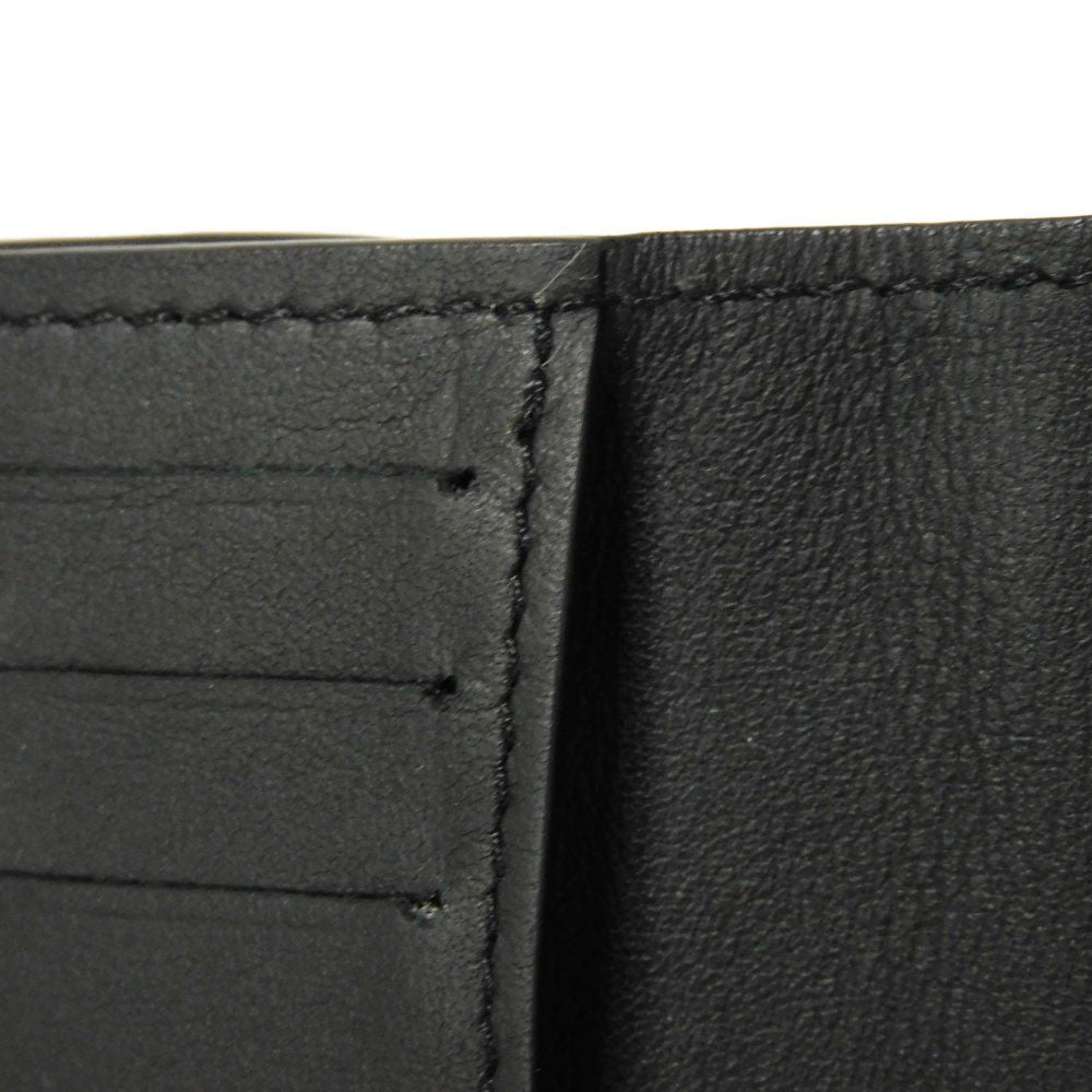 LOUIS VUITTON Tri-fold wallet M82556 Taurillon Clemence leather (monogram embossed) Noir Monogram Taurillon Clemence Portefeuille Pilot