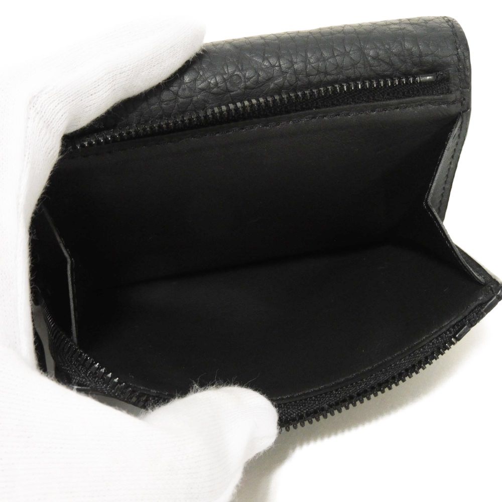 LOUIS VUITTON Tri-fold wallet M82556 Taurillon Clemence leather (monogram embossed) Noir Monogram Taurillon Clemence Portefeuille Pilot