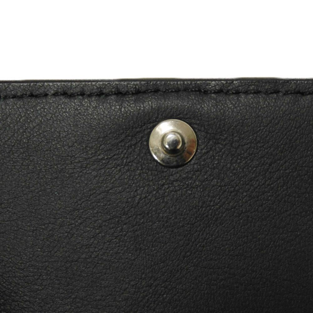 LOUIS VUITTON Tri-fold wallet M82556 Taurillon Clemence leather (monogram embossed) Noir Monogram Taurillon Clemence Portefeuille Pilot