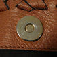 GUCCI Tote Bag 354666 Calf leather (embossed) Brown charm Bamboo Tassel Large Tote