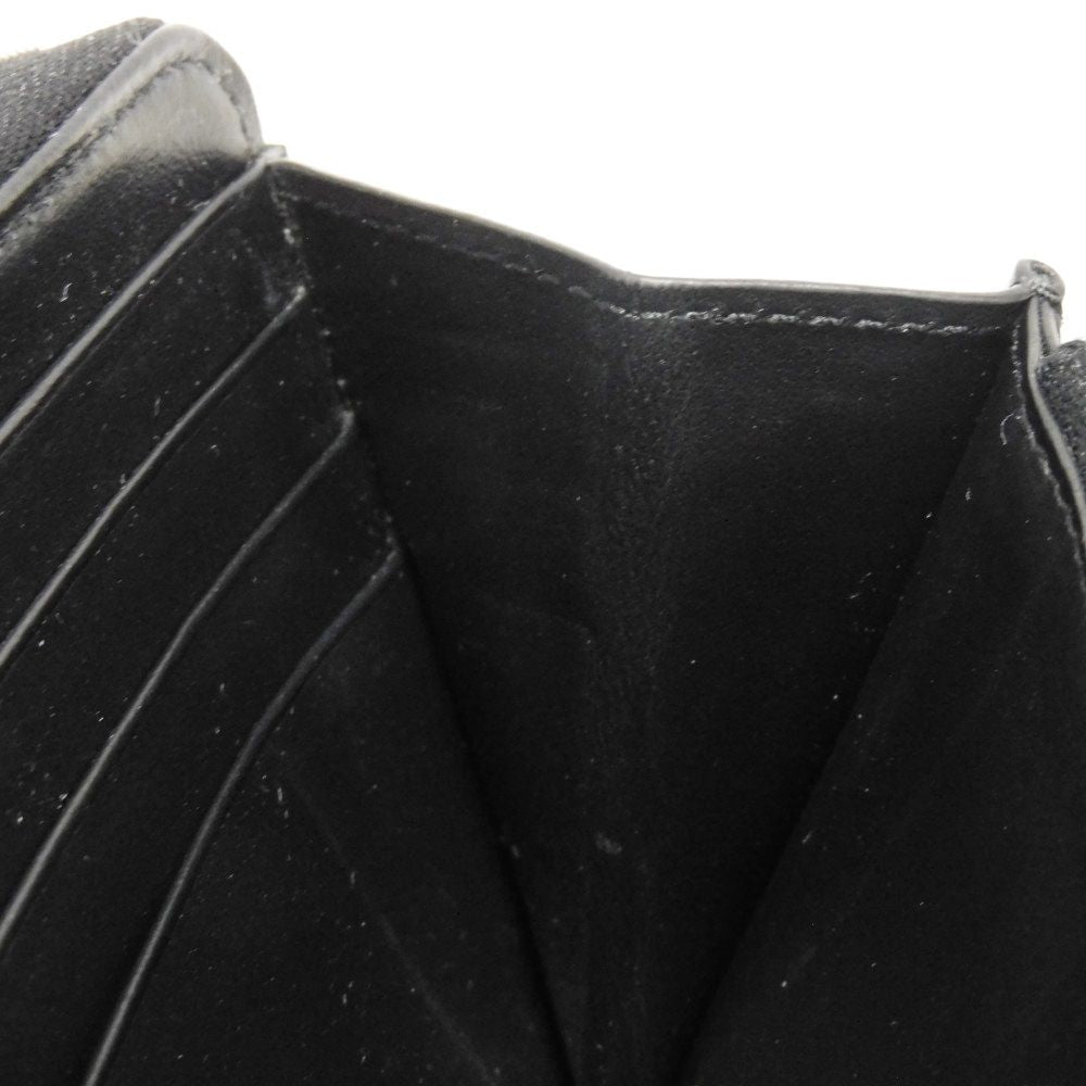 CELINE Long Wallet Purse 10B553BEL.38NO Grained calfskin (embossed) black New logo Large zipped wallet