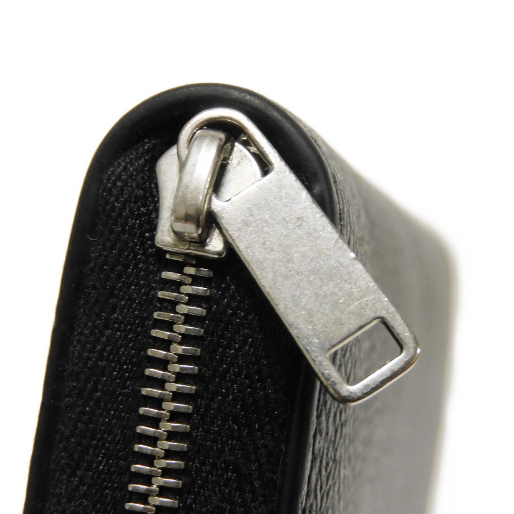 CELINE Long Wallet Purse 10B553BEL.38NO Grained calfskin (embossed) black New logo Large zipped wallet
