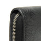 CELINE Long Wallet Purse 10B553BEL.38NO Grained calfskin (embossed) black New logo Large zipped wallet