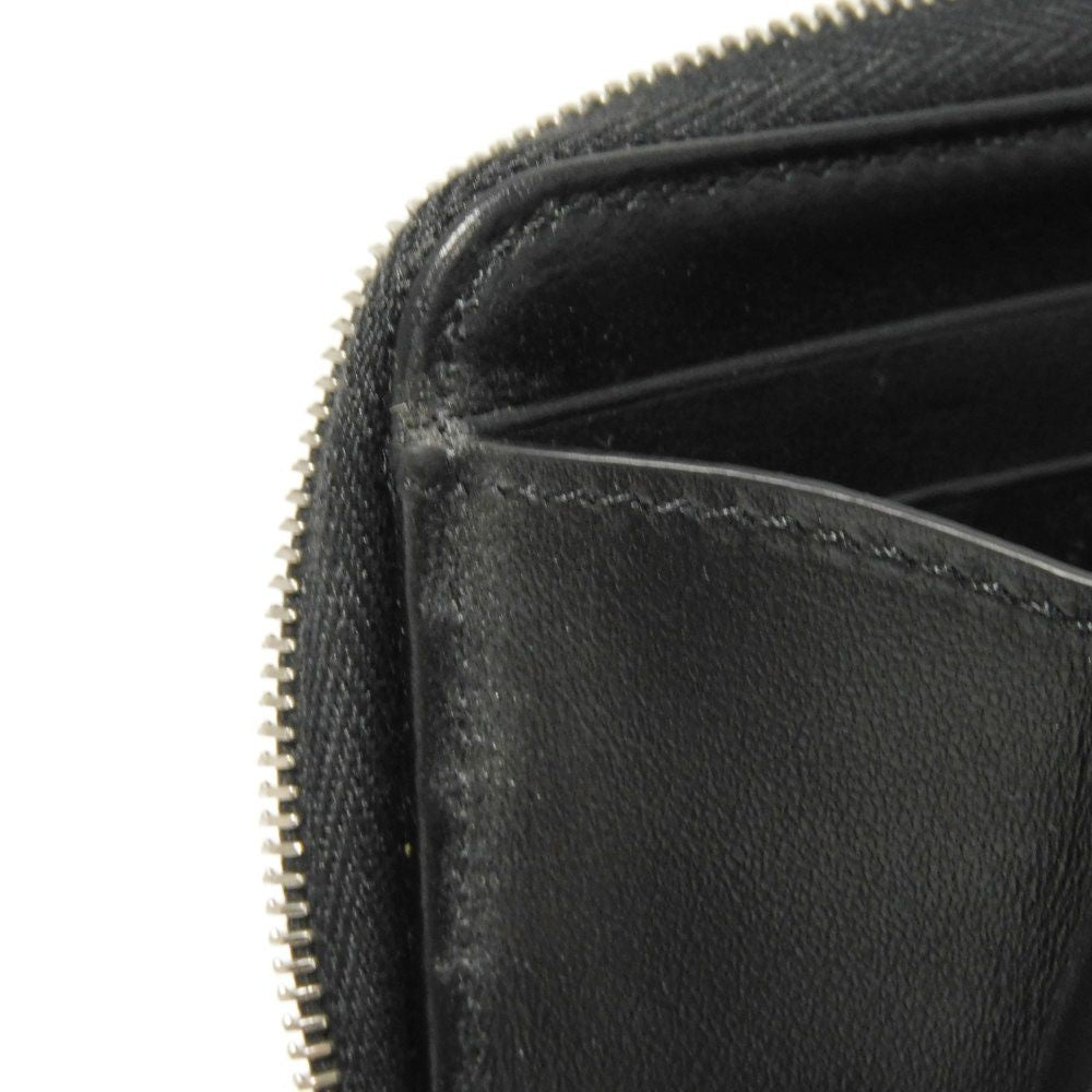 CELINE Long Wallet Purse 10B553BEL.38NO Grained calfskin (embossed) black New logo Large zipped wallet