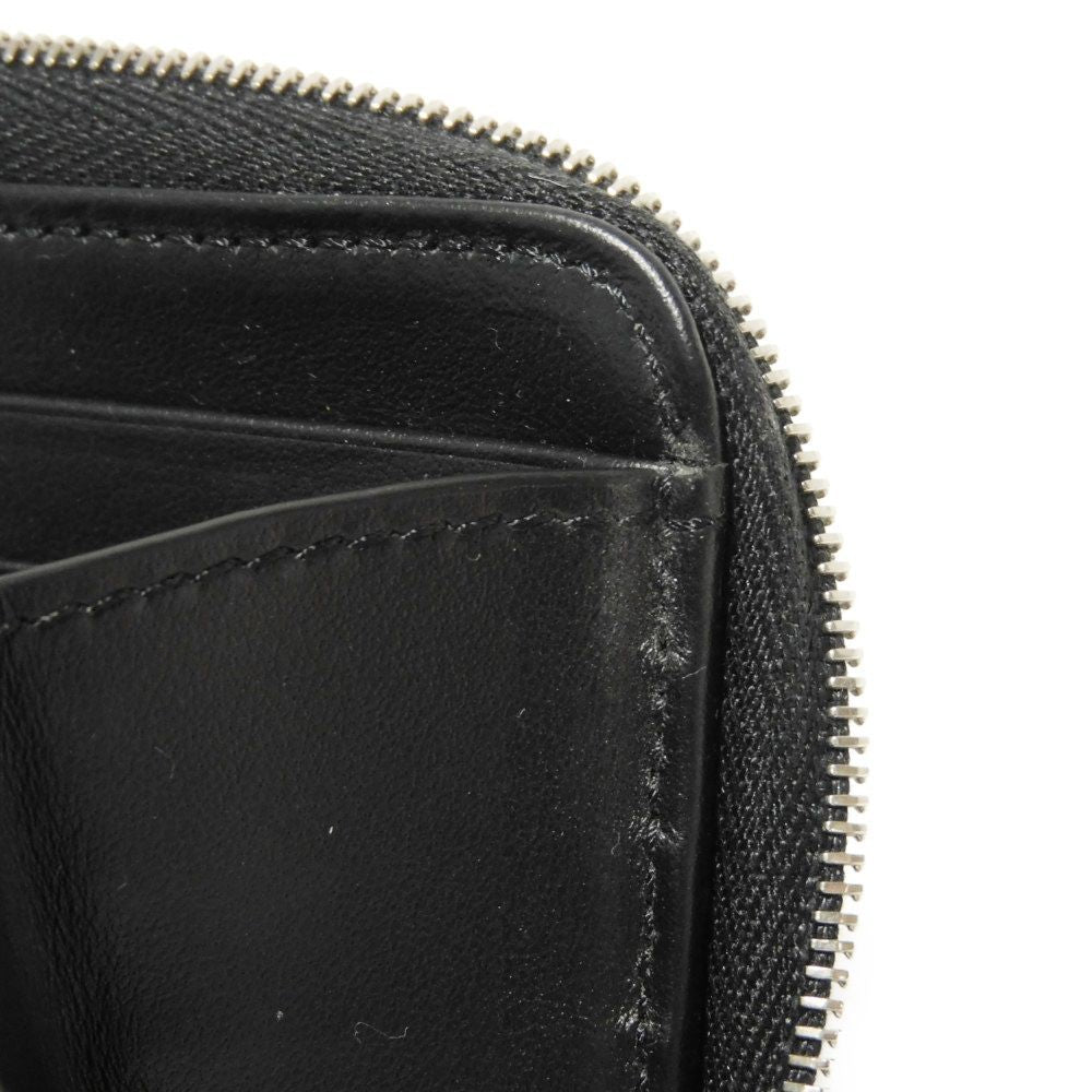 CELINE Long Wallet Purse 10B553BEL.38NO Grained calfskin (embossed) black New logo Large zipped wallet