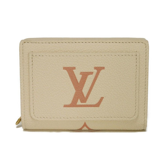 LOUIS VUITTON Bifold Wallet M81927 Implant leather (monogram embossed) claim Monogram Unplant Portefeuille Claire