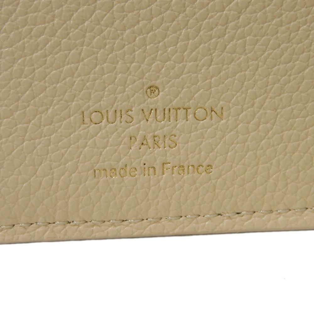 LOUIS VUITTON Bifold Wallet M81927 Implant leather (monogram embossed) claim Monogram Unplant Portefeuille Claire