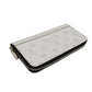 LOUIS VUITTON Long Wallet Purse M14127 Taiga Leather Optic white Taiga Lama Monogram Zippy Wallet Horizontal