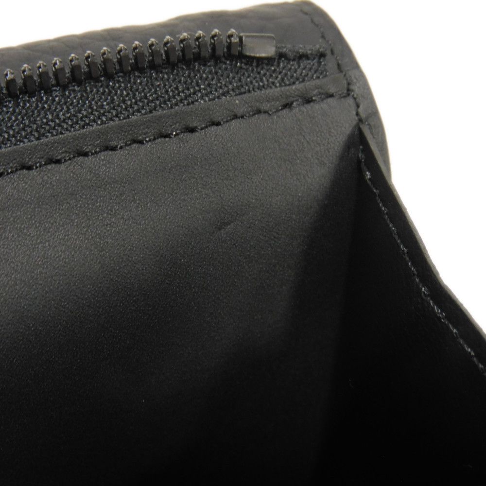 LOUIS VUITTON Tri-fold wallet M82556 Taurillon Clemence leather (monogram embossed) black Monogram Taurillon Clemence Portefeuille Pilot