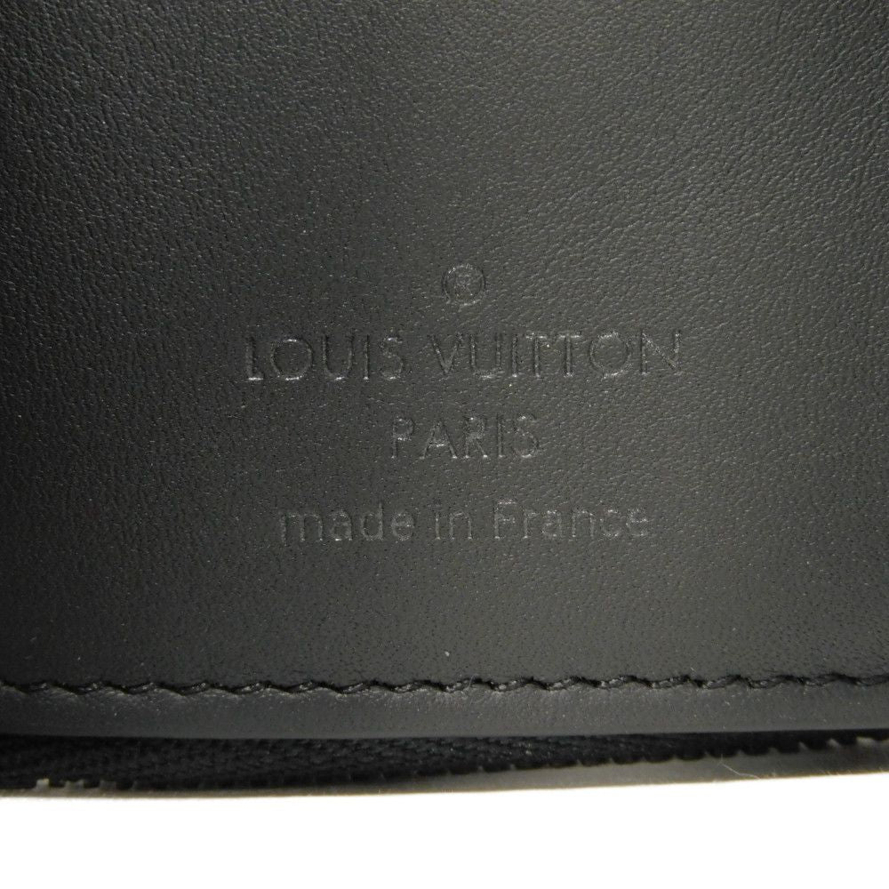 LOUIS VUITTON Tri-fold wallet M82556 Taurillon Clemence leather (monogram embossed) black Monogram Taurillon Clemence Portefeuille Pilot