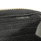 LOUIS VUITTON Long Wallet Purse M60171 Implant leather (monogram embossed) black Monogram Unplant Portefeuille Clemence