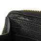 LOUIS VUITTON Long Wallet Purse M60171 Implant leather (monogram embossed) black Monogram Unplant Portefeuille Clemence