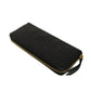 LOUIS VUITTON Long Wallet Purse M60171 Implant leather (monogram embossed) black Monogram Unplant Portefeuille Clemence