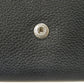 LOUIS VUITTON Tri-fold wallet M63921 Grain calf leather (embossed) Noir LV logo Portefeuille Rock Mini