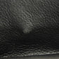 LOUIS VUITTON Tri-fold wallet M63921 Grain calf leather (embossed) Noir LV logo Portefeuille Rock Mini