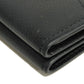 LOUIS VUITTON Tri-fold wallet M63921 Grain calf leather (embossed) Noir LV logo Portefeuille Rock Mini