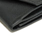 LOUIS VUITTON Tri-fold wallet M63921 Grain calf leather (embossed) Noir LV logo Portefeuille Rock Mini
