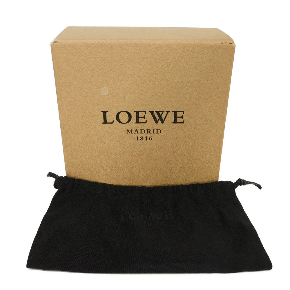 LOEWE Coin case 199.79.G74 Soft grain calf (embossed) Fuchsia Anagram emboss Bear Coin Purse
