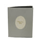 Dior Tri-fold wallet Smooth Calfskin Leather black CD logo trifold wallet
