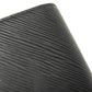 LOUIS VUITTON Tri-fold wallet M63322 Epi Leather x grain leather Noir Epi Portefeuille Twist Compact